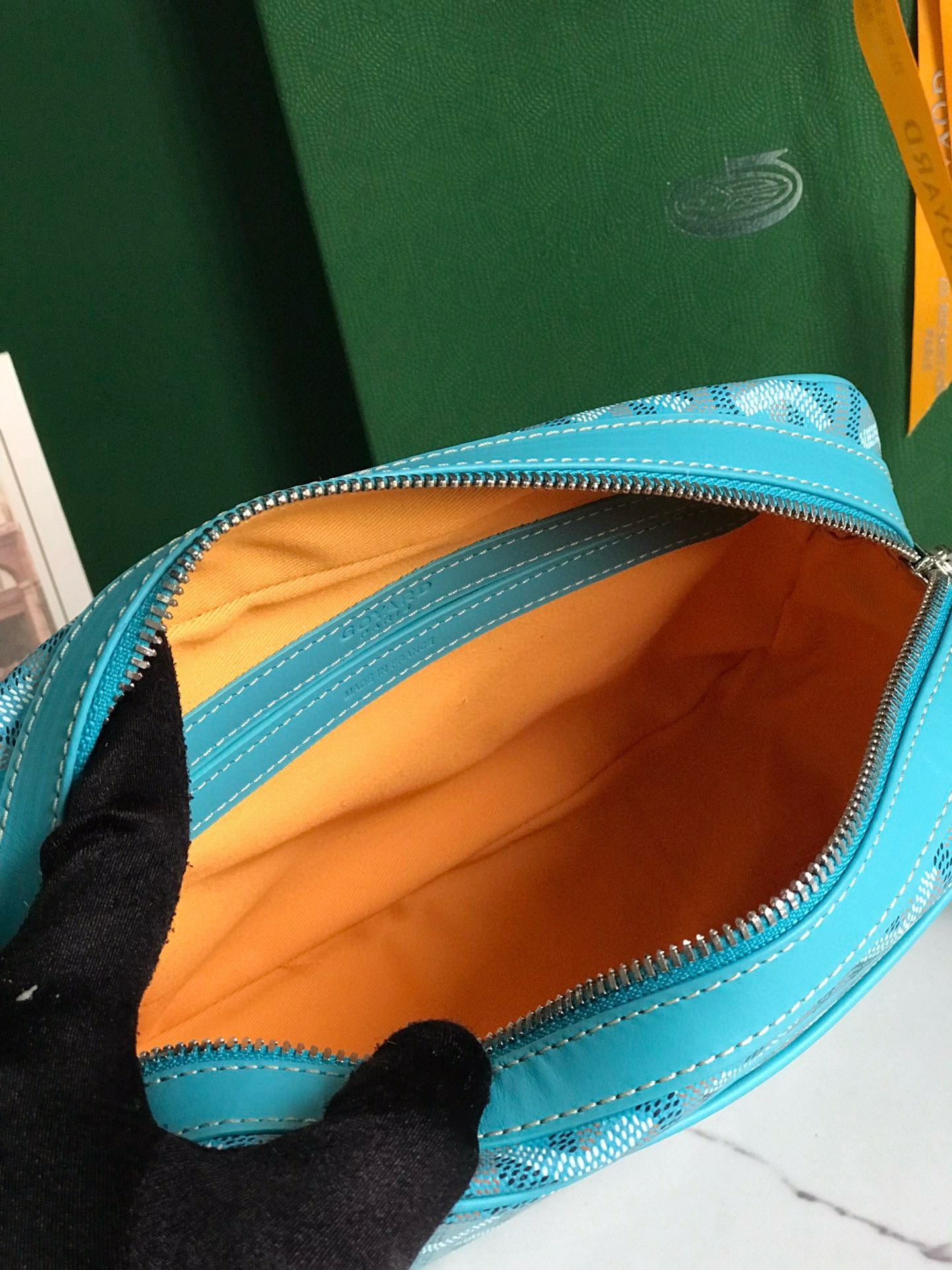 GOYARD CAP-VERT PM BAG