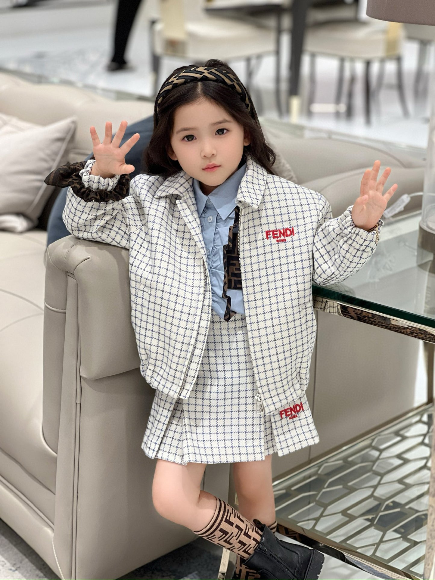 Fendi Jacket/Skirt Set