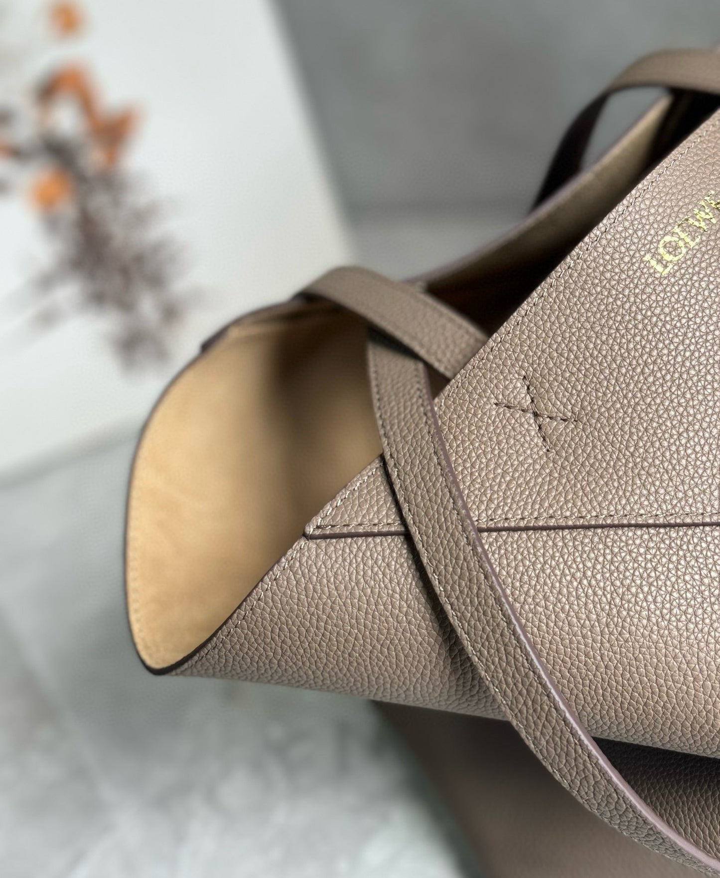 Loewe Puzzle Fold Tote Bag(31.5x12.5x29cm)