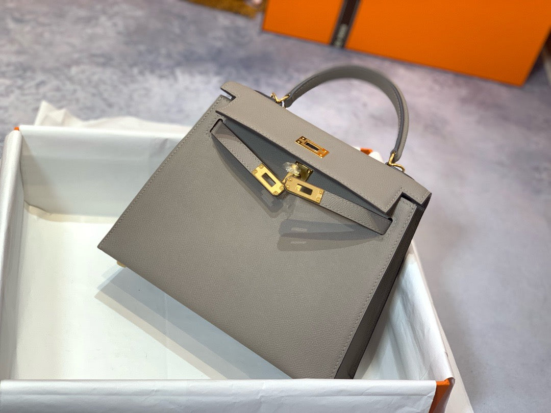 Hermes Kelly 25cm, M8, Epsom