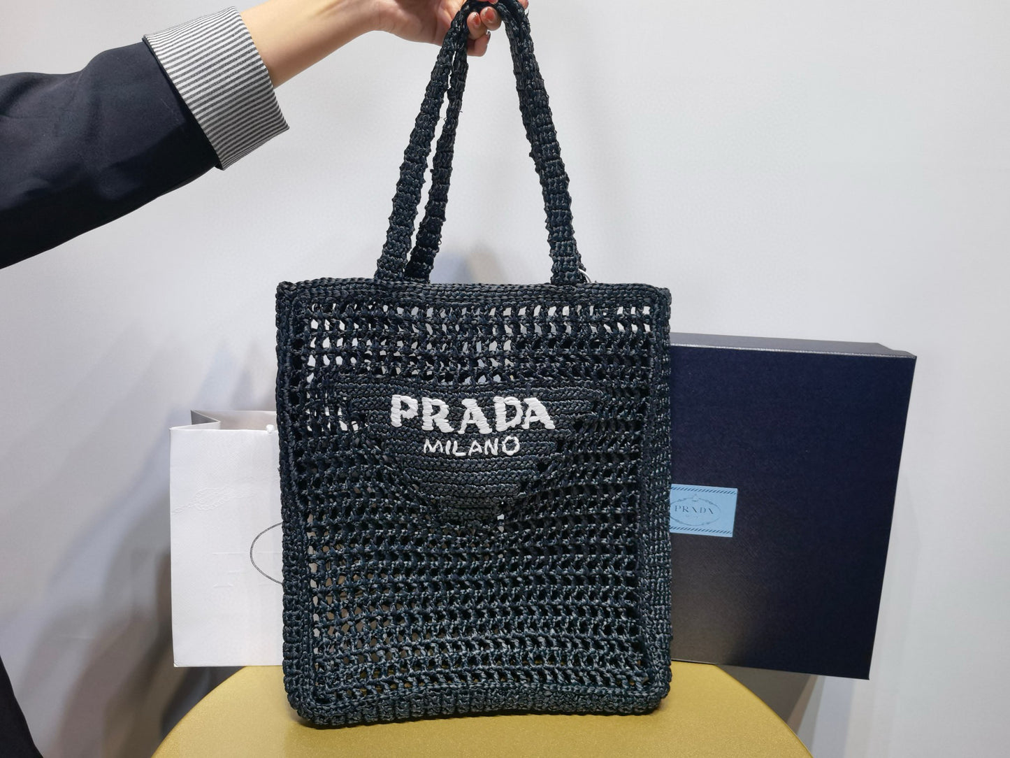 Prada Shopping Bag