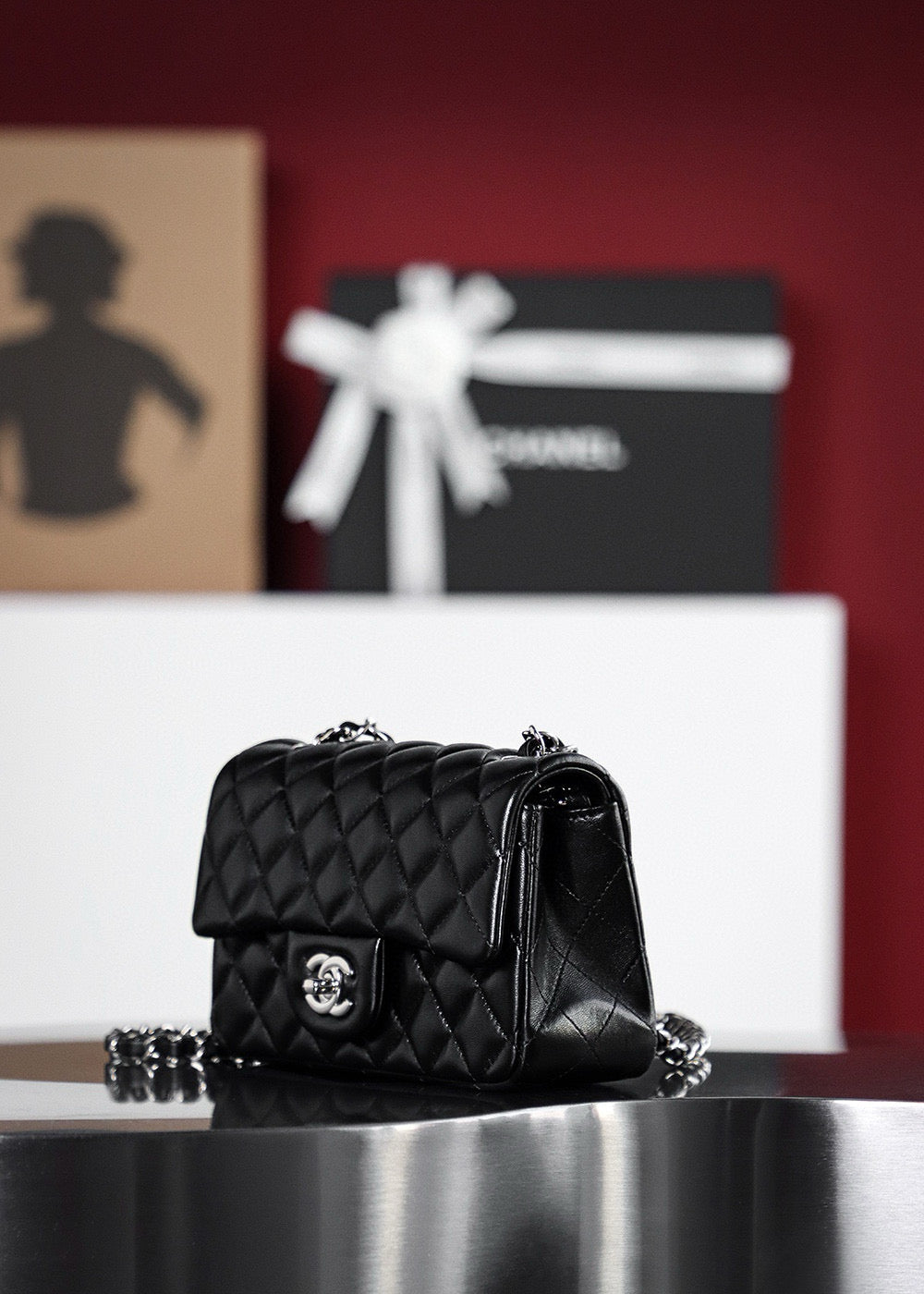 Chanel CF Mini Bag (12x20x6cm)