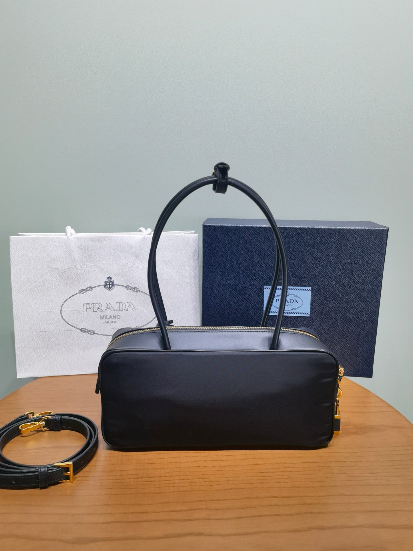 Prada Lock Handle Bag