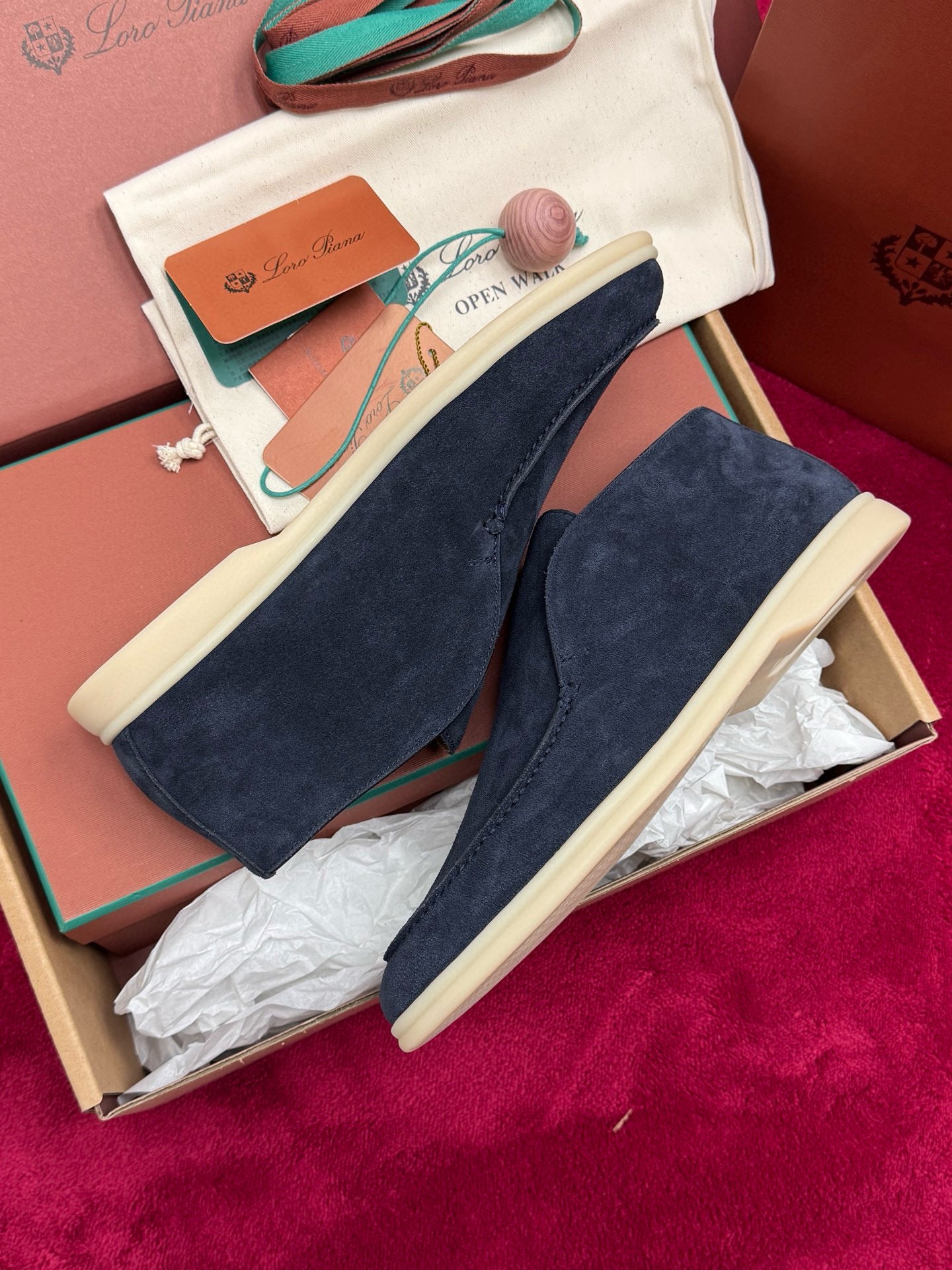 Loro Piana Open Walk Loafers