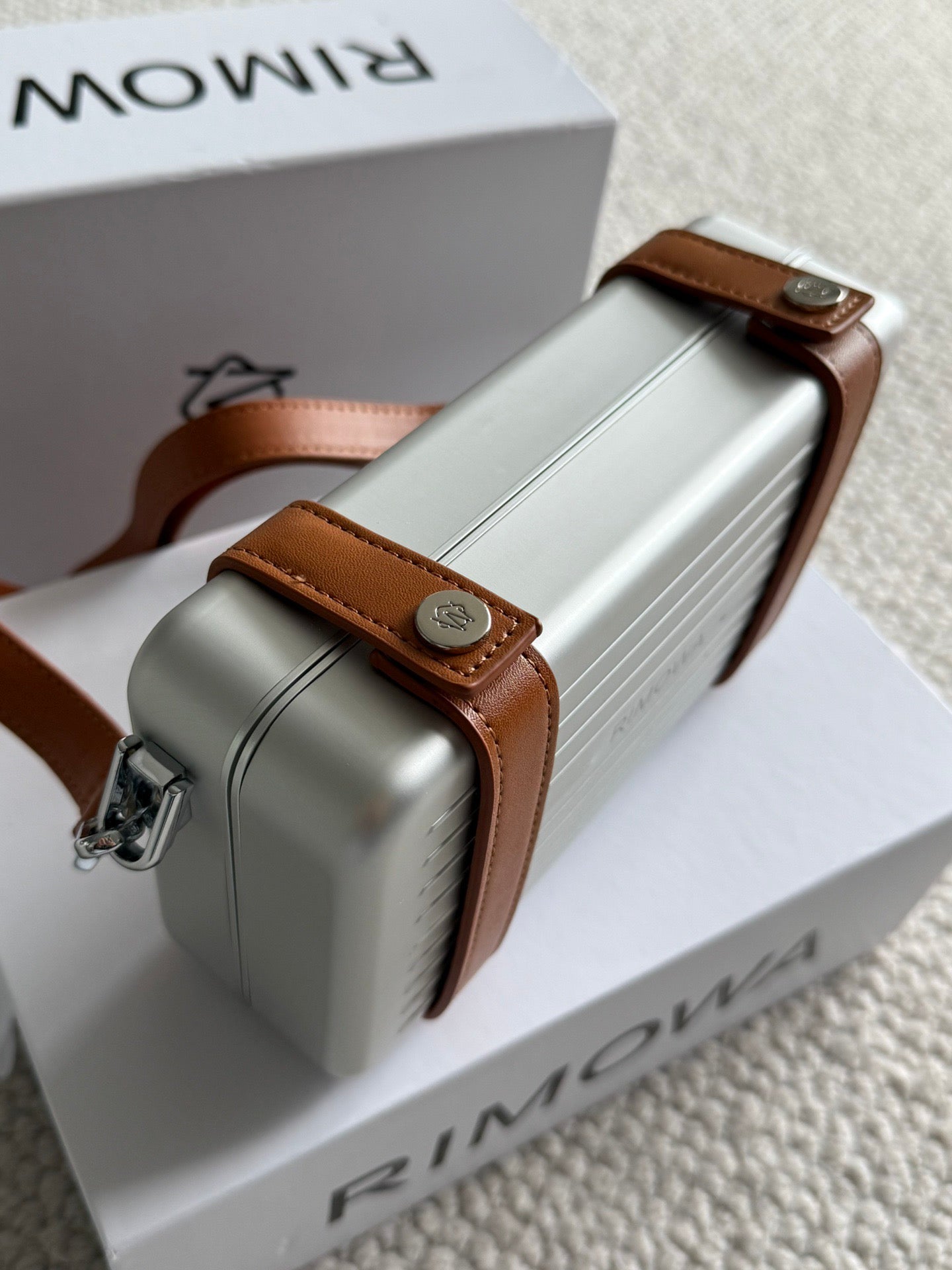 Rimowa Aluminium Cross-Body Bag
