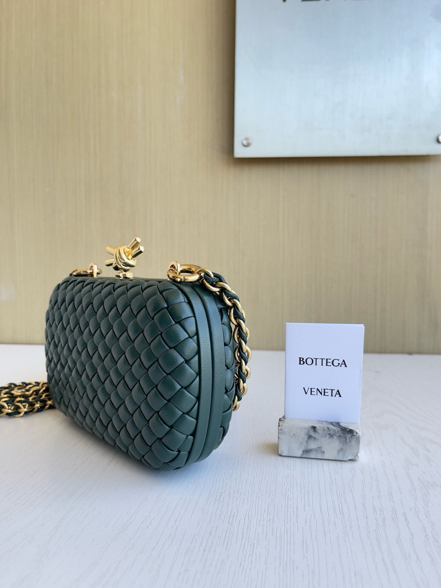 BV Knot Clutch Bag