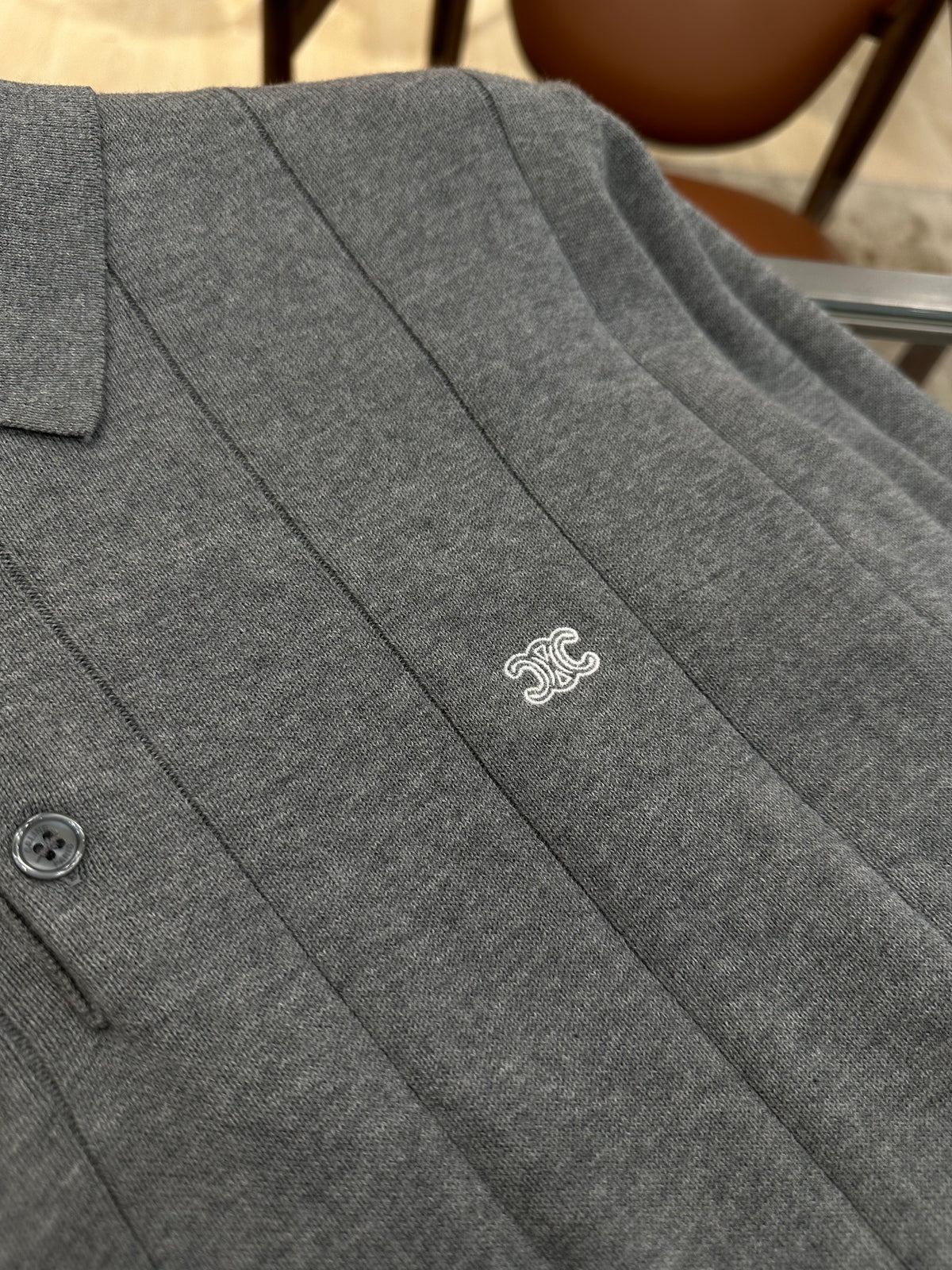 Celine Long Sleeve Polo