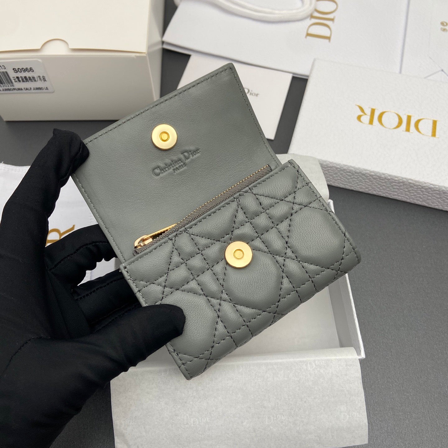 Dior Jolie Glycine Wallet