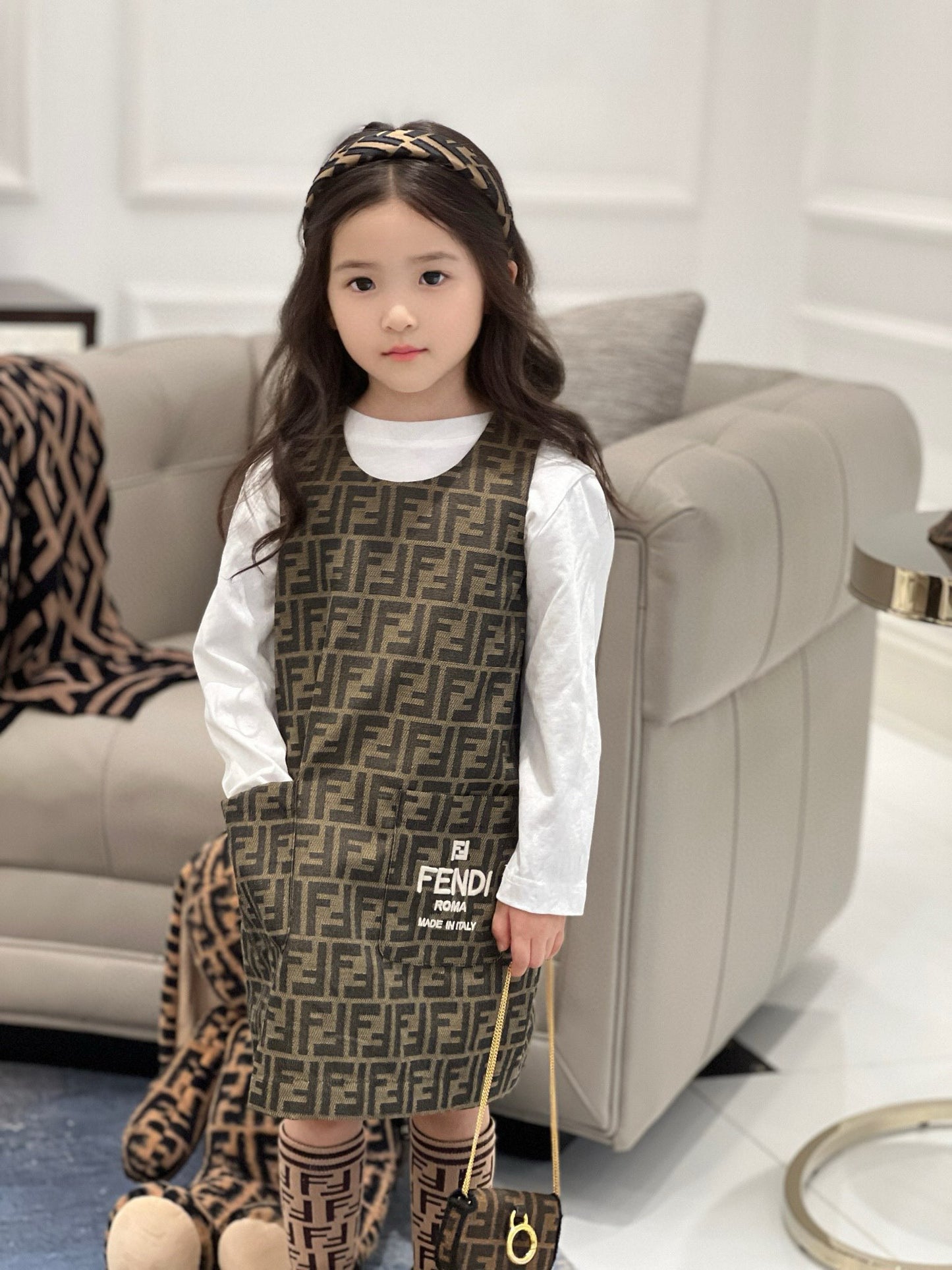 Fendi Skirtdress Set