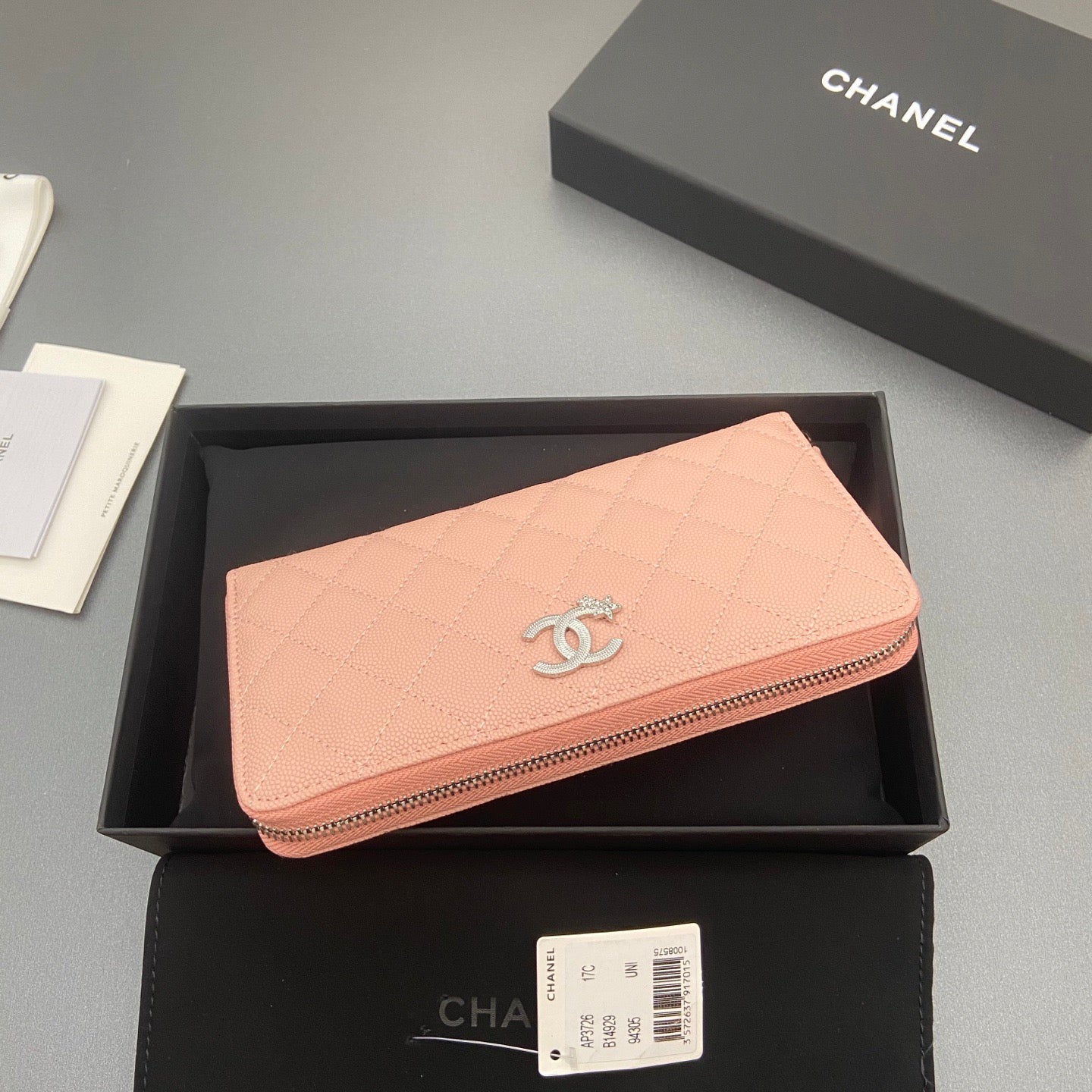 Chanel Long Zipped Wallet
