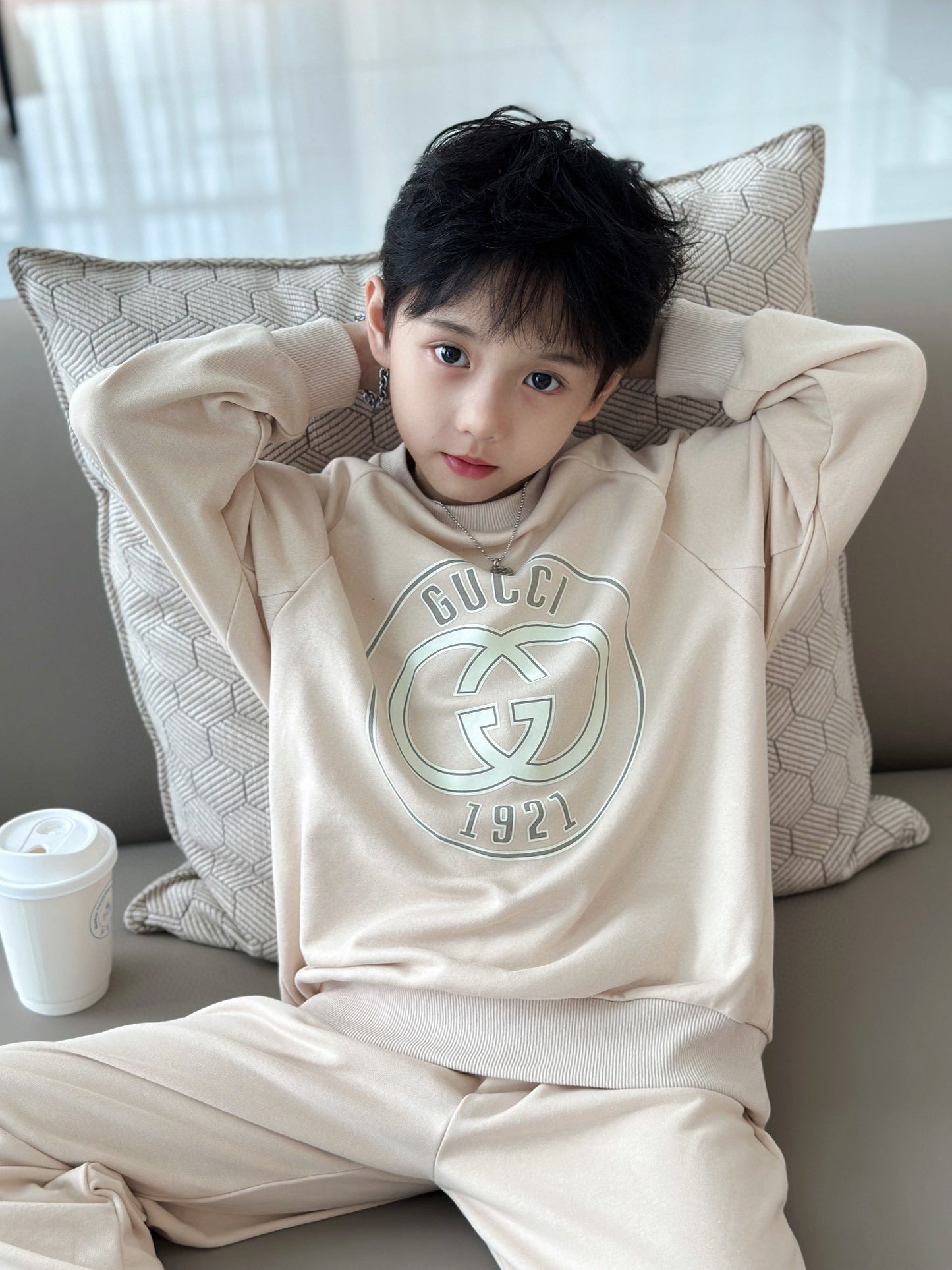Gucci Sweater/Long Pant Set