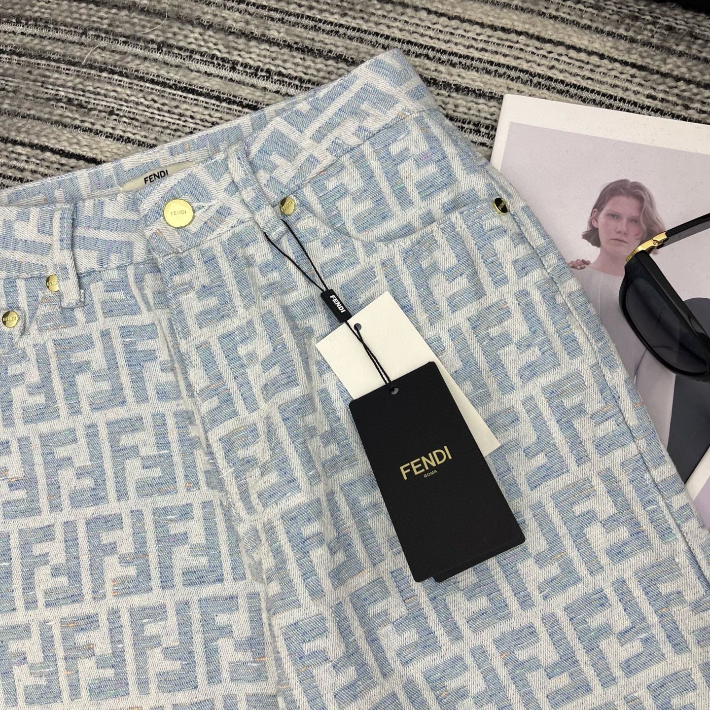 Fendi Long Jeans