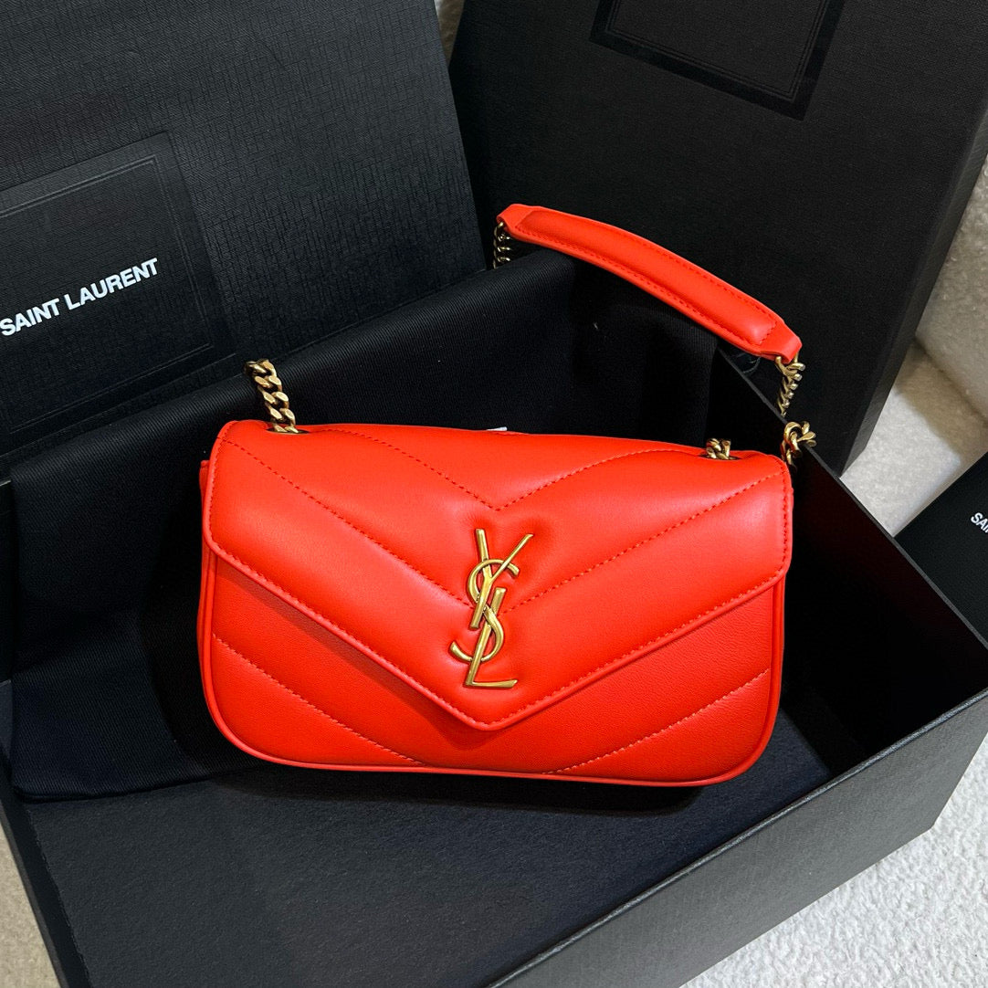 YSL Loulou Shoulder Bag 20x12x5cm