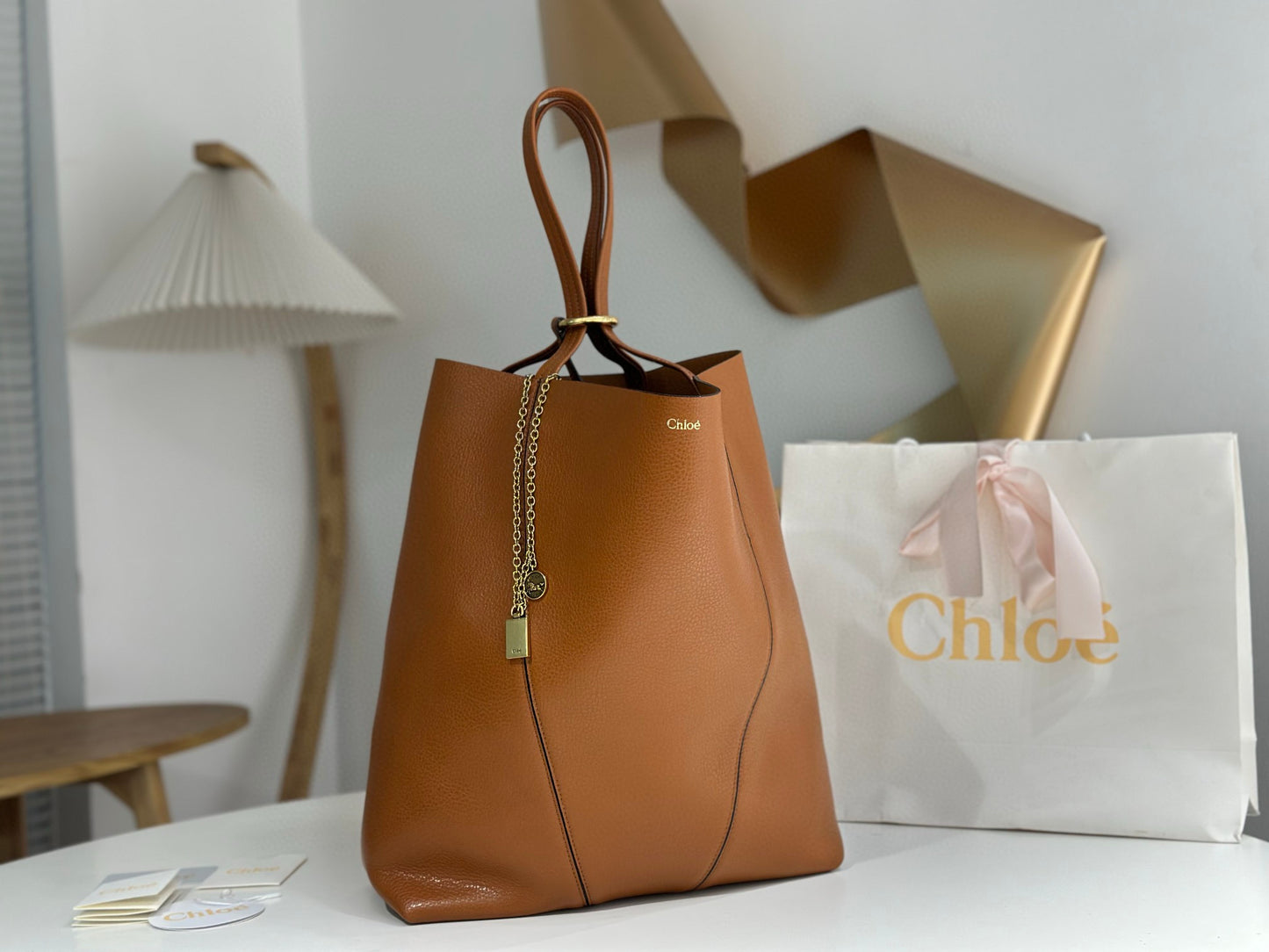 Chloe Spin Tote Bag