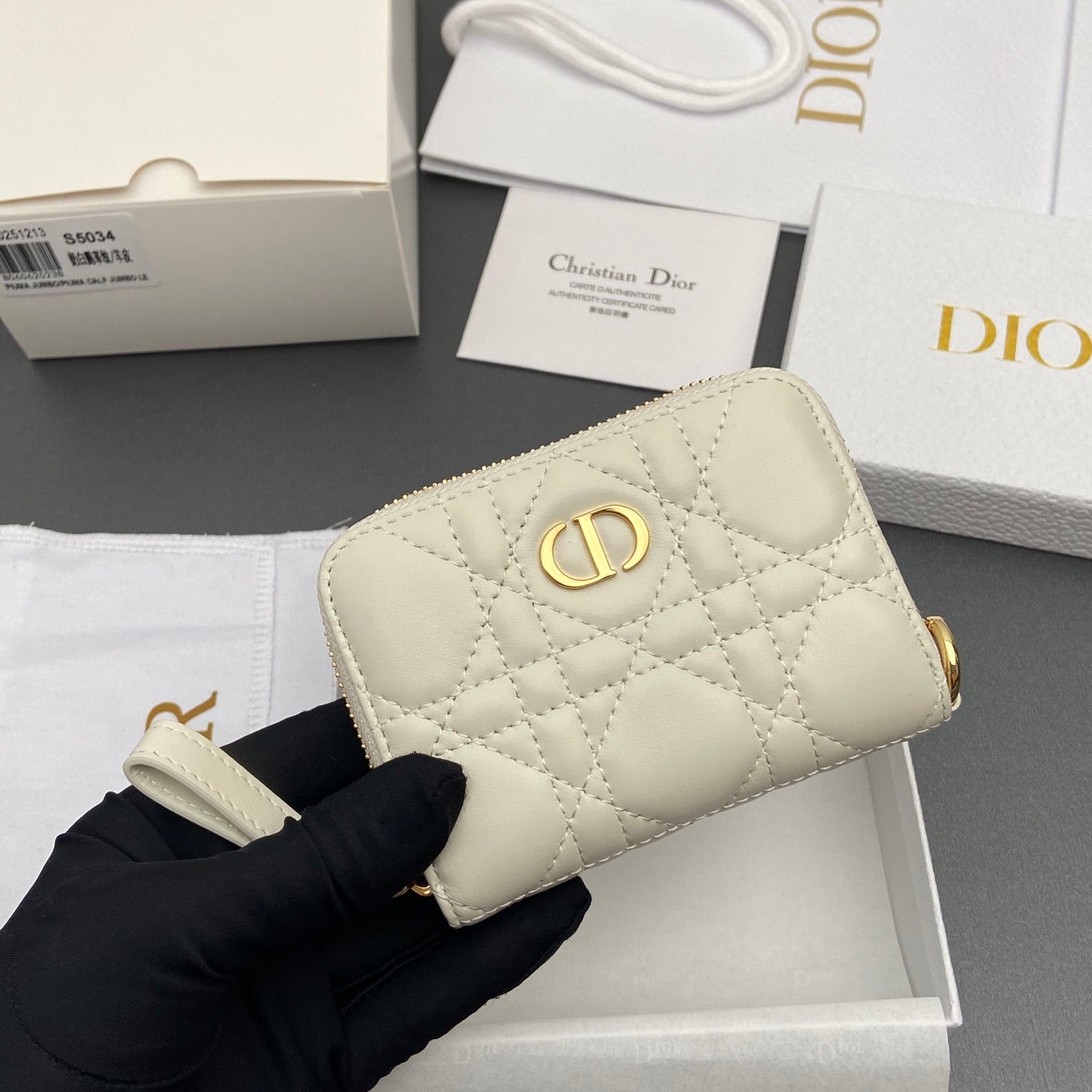 Dior Jolie Glycine Wallet