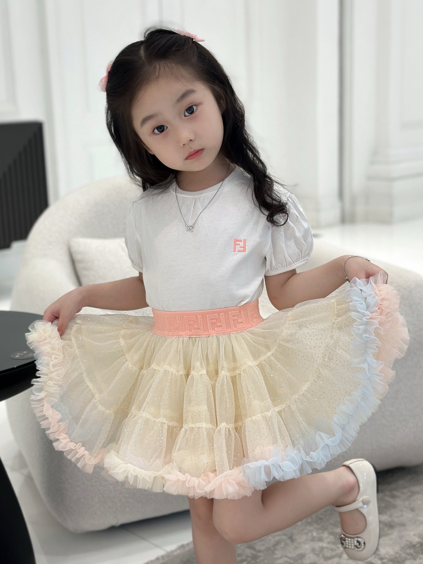 Fendi Shirt/Skirt Set