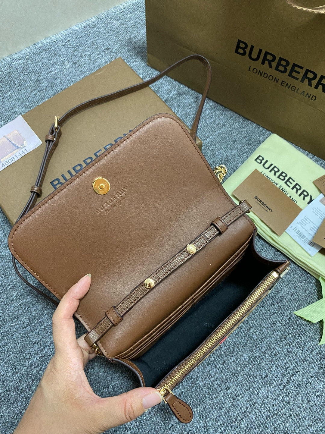 Burberry Crossbody Hampshire Bag