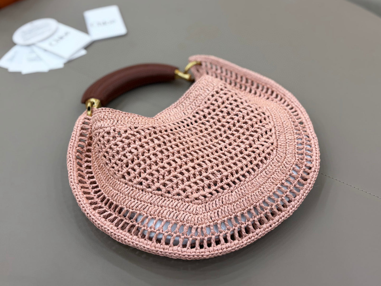 Chloe Summer Banana Hobo Bag
