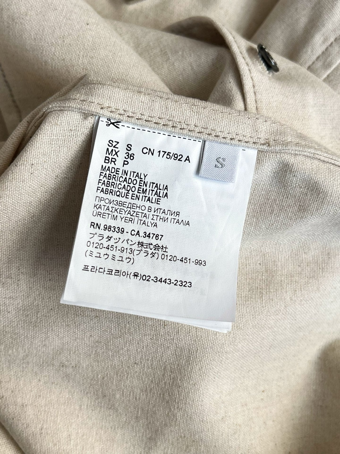 Prada Long Sleeve Shirt