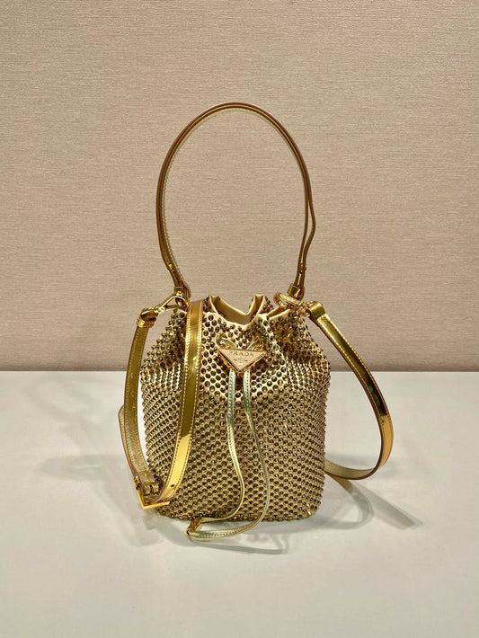 Prada Crystal Bucket Bag