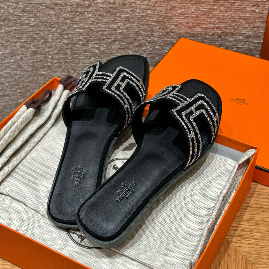 Hermes Slippers