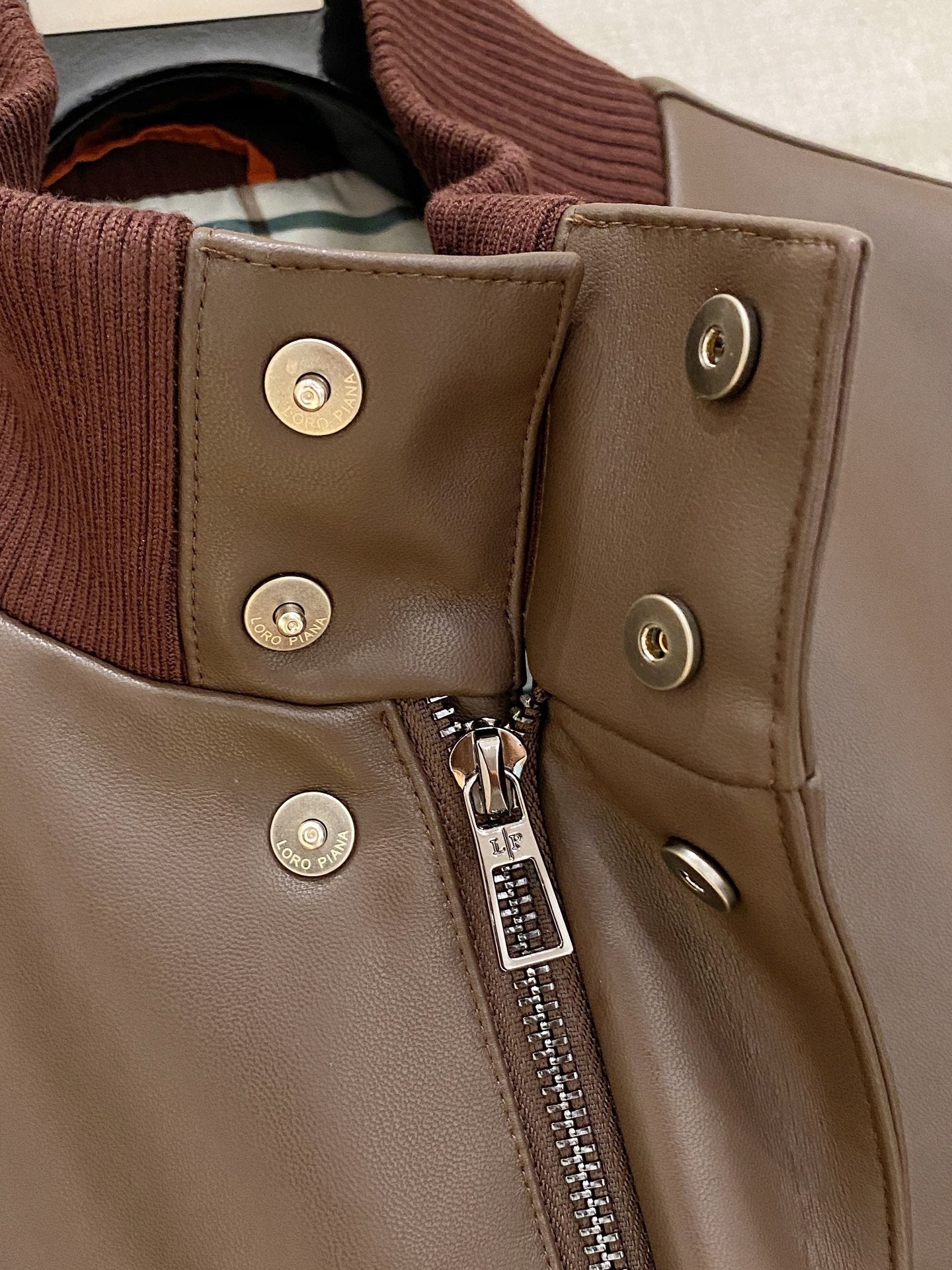 Loro Piana Leather Jacket