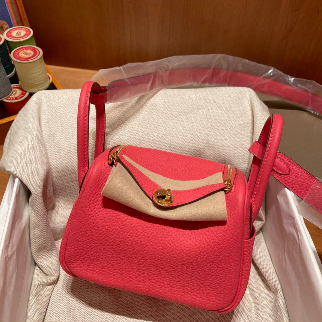 Hermes Mini Lindy, 19cm, 8W, TC Skin