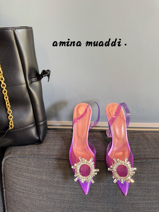 Amina Muaddi Heels
