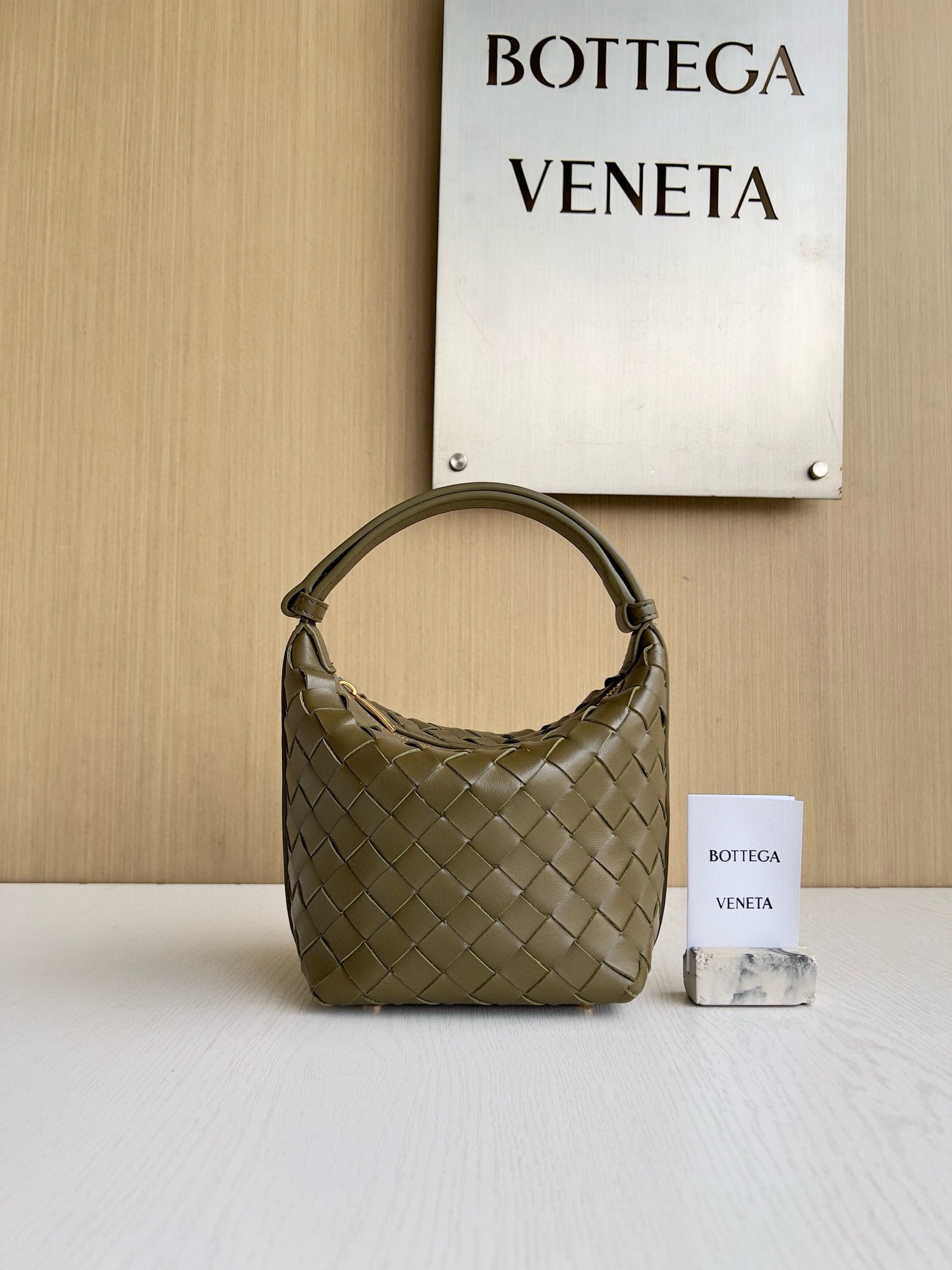 BV Wallace Mini Intrecciato Shoulder Bag