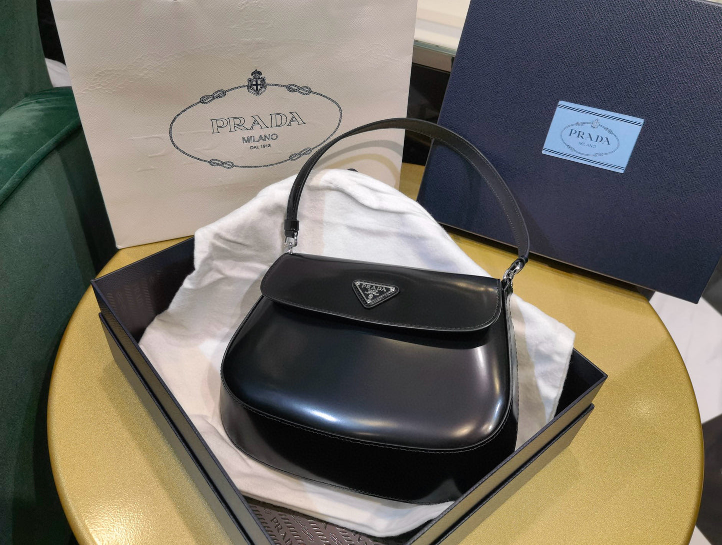 Prada Cleo Shoulder Bag