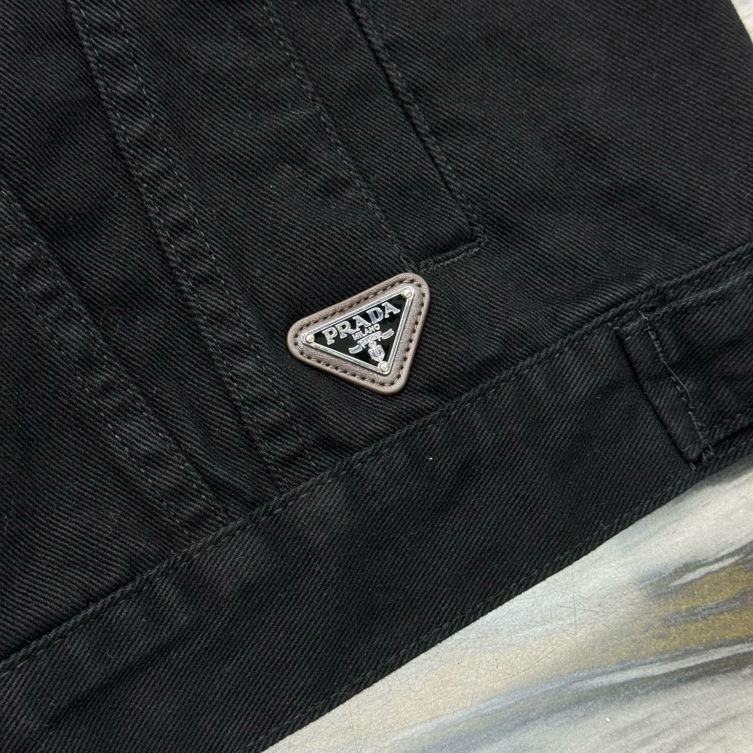 Prada Denim Blouson Jacket