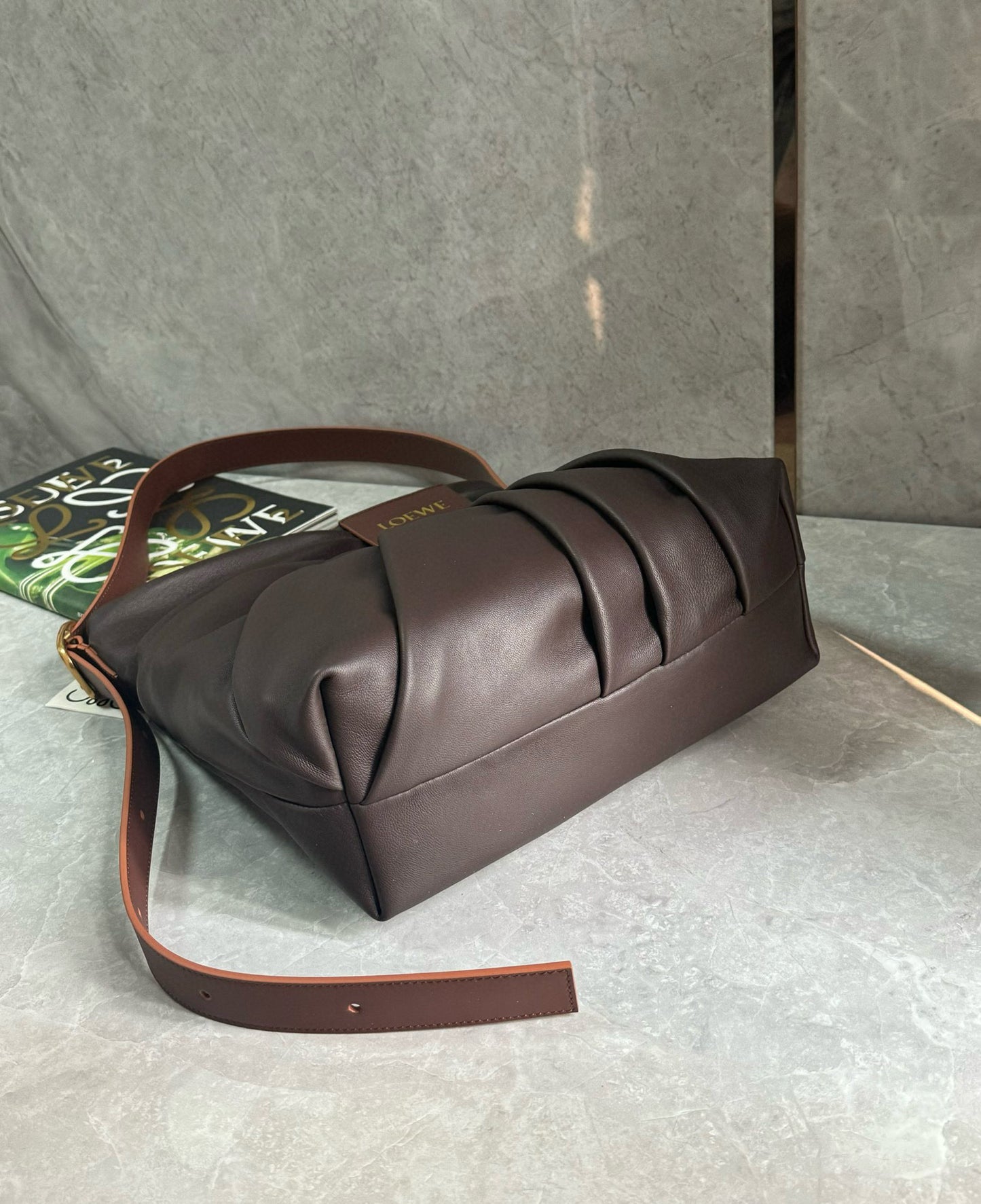 Loewe Draped Tote Bag(29x13x30cm)