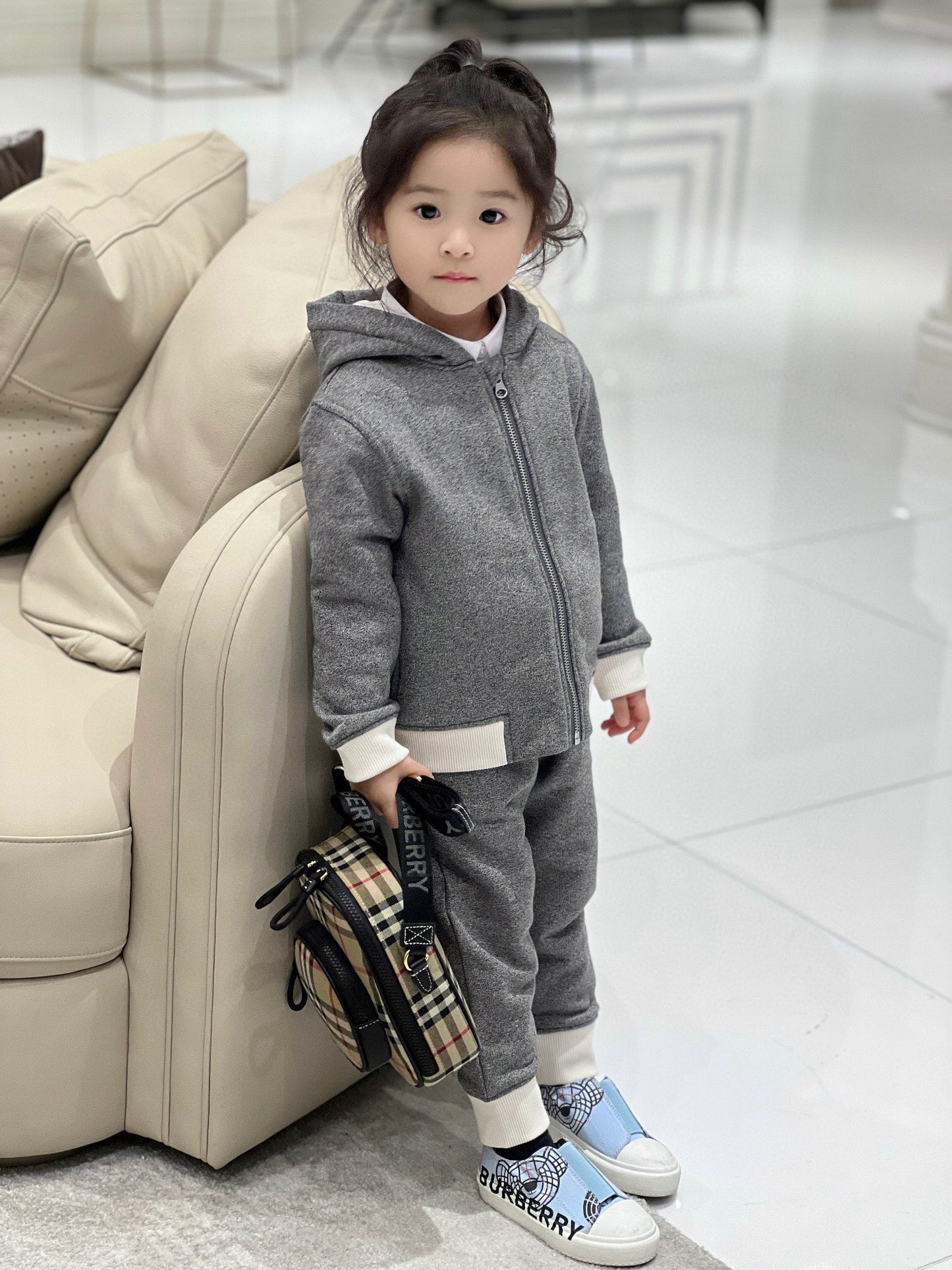 Burberry Jacket/Long Pant Set