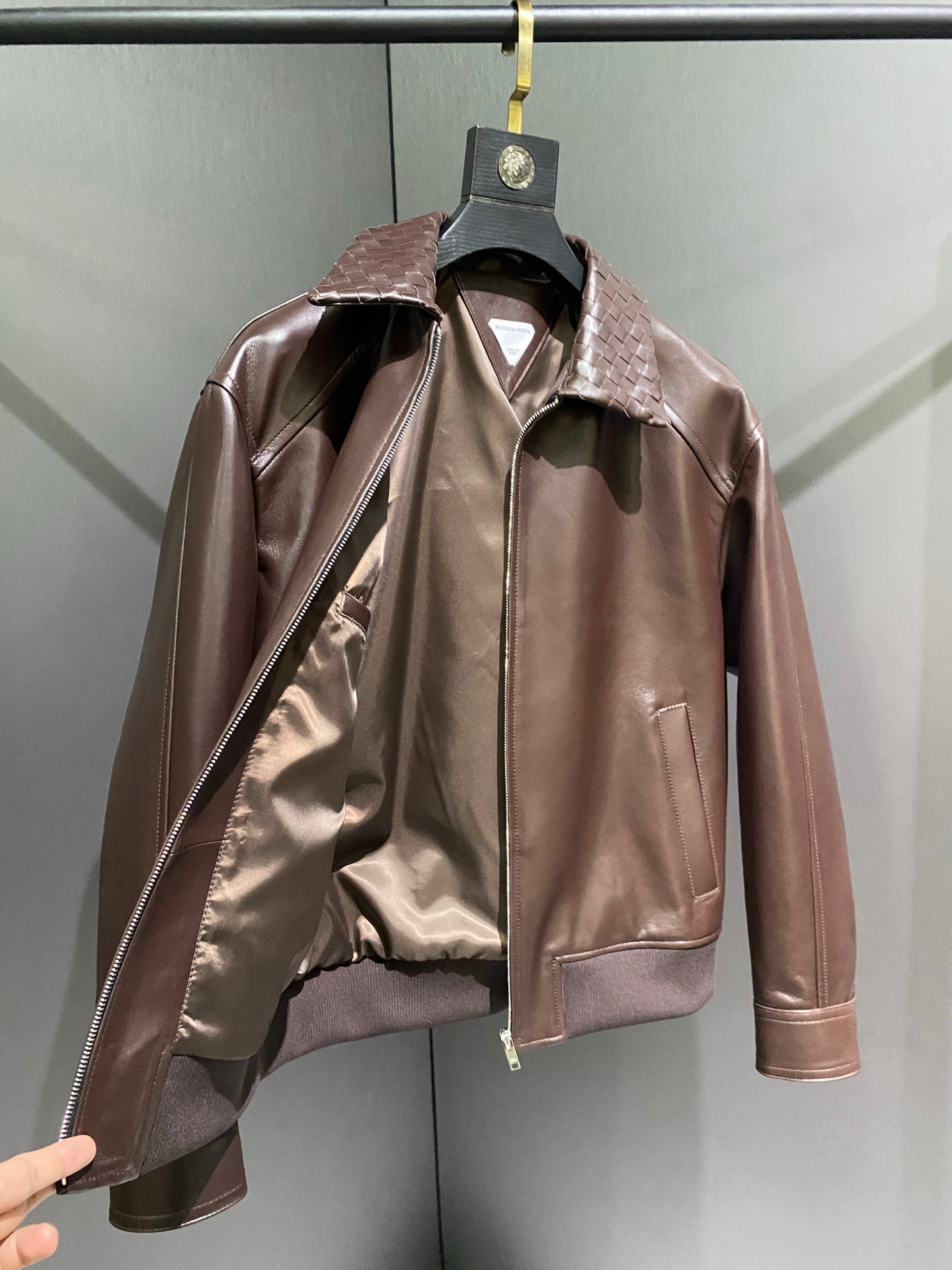 Bottega Veneta Leather Jacket