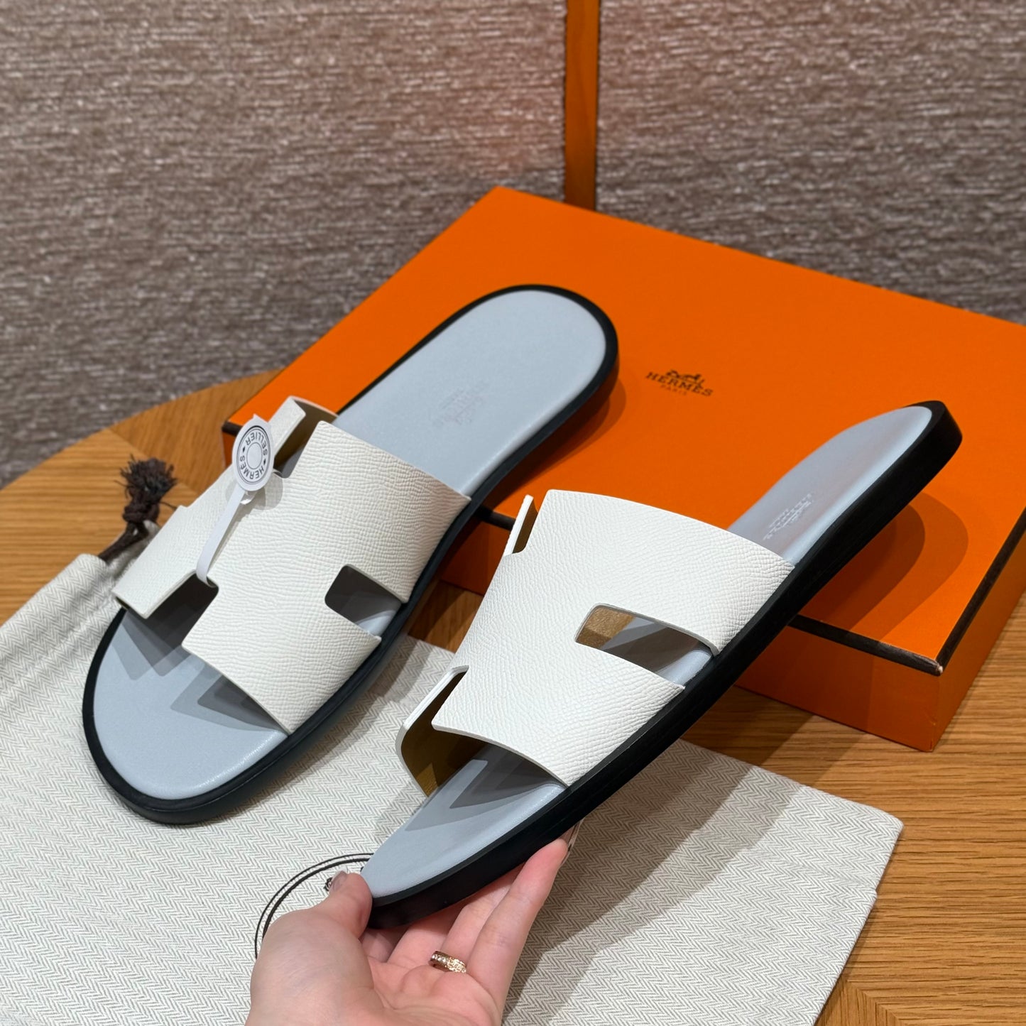 Hermes Slippers