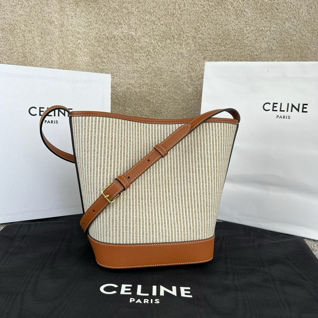 Celine Triomphe Bucket