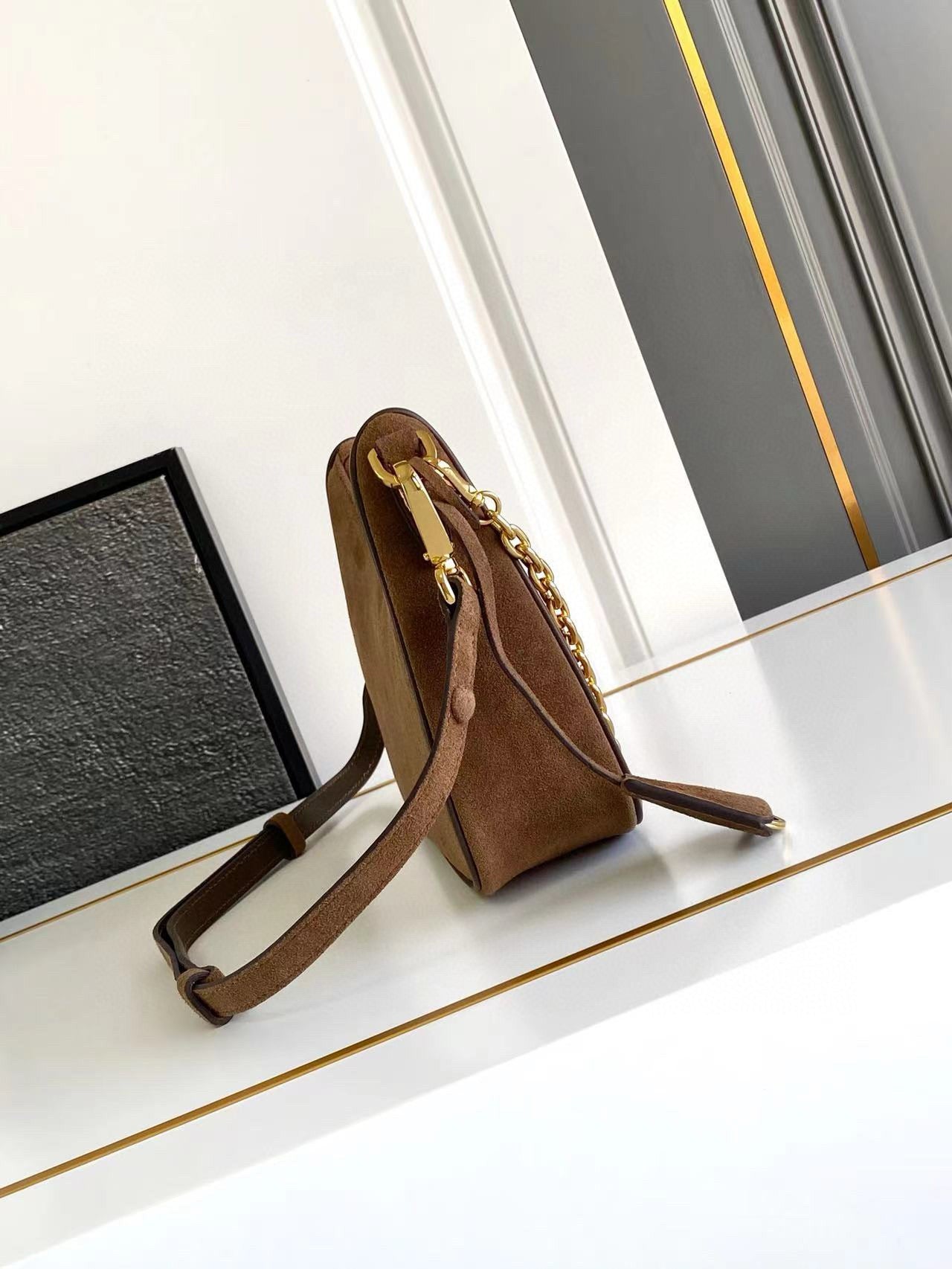 Prada Leather Shoulder Bag