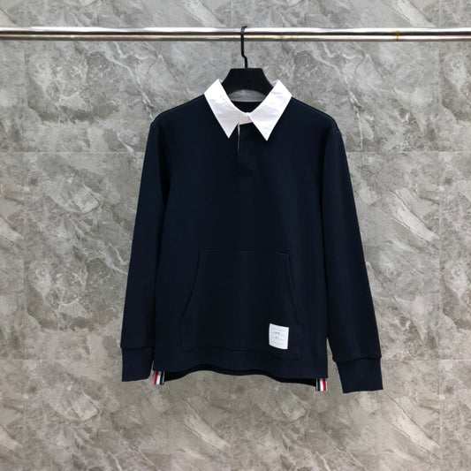 Thom Browne Long Sleeve Polo