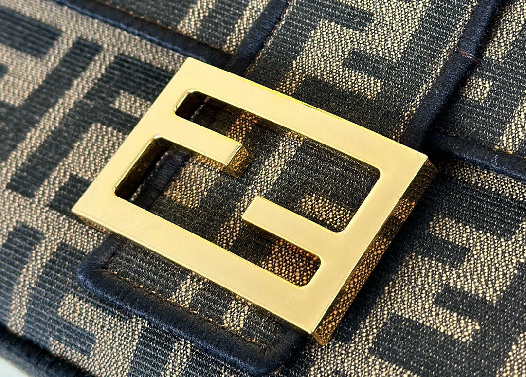 Fendi Baguette Tobacco Brown Bag