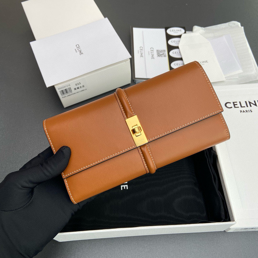 Celine Long Flap Wallet