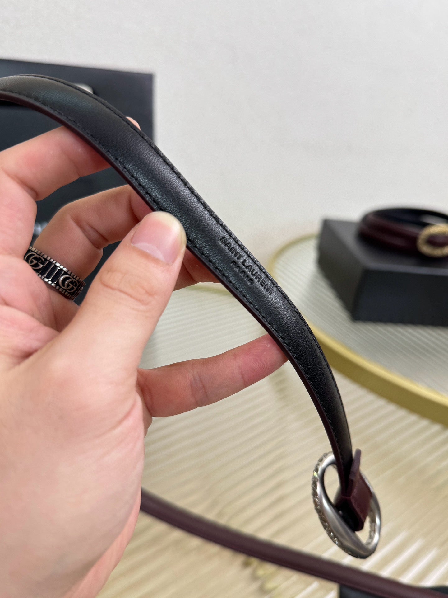 Saint Laurent Belt