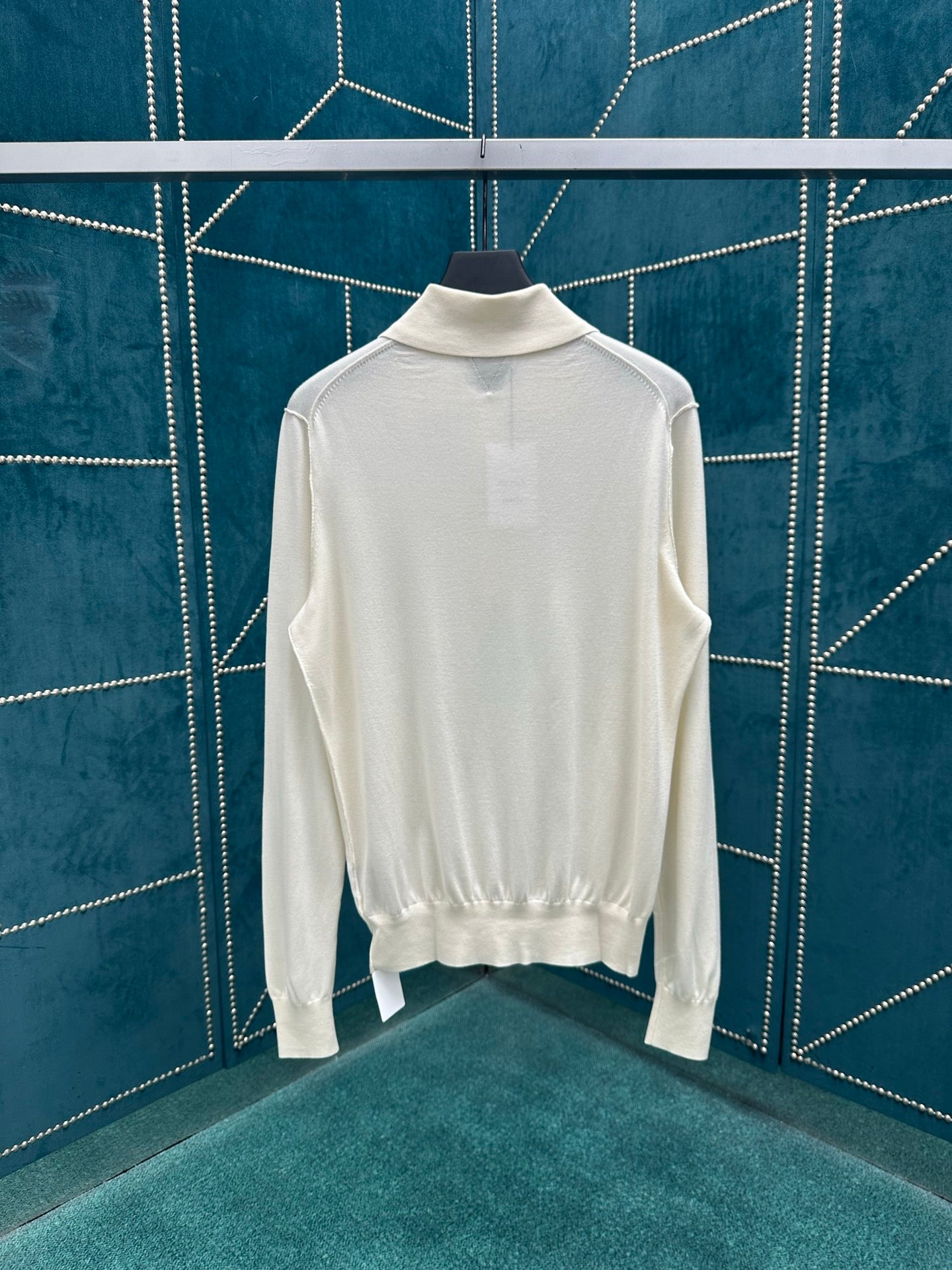 Bottega Veneta Long Sleeve Polo