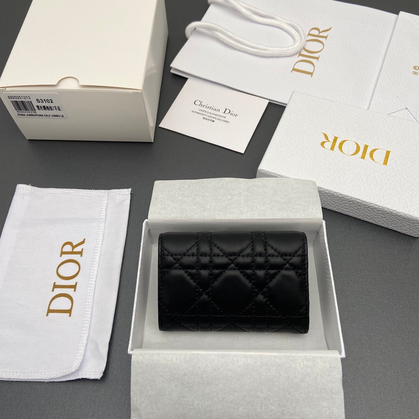 Dior Jolie Glycine Wallet