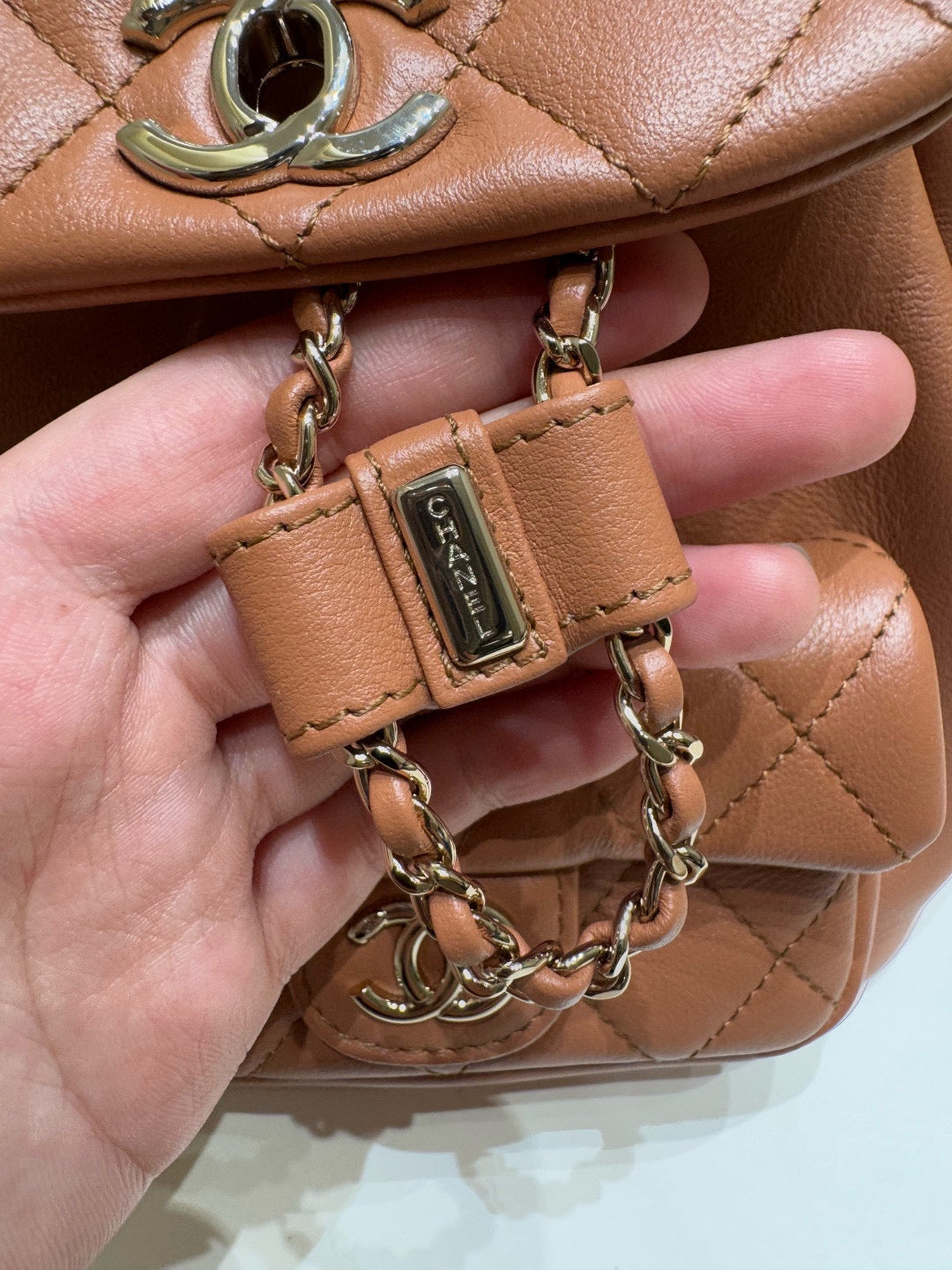 Chanel Duma Backpack (18x18x12cm)