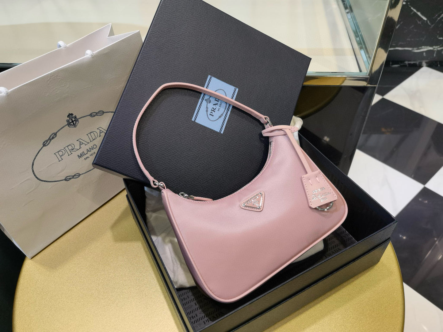 PD Saffiano Hobo Bag