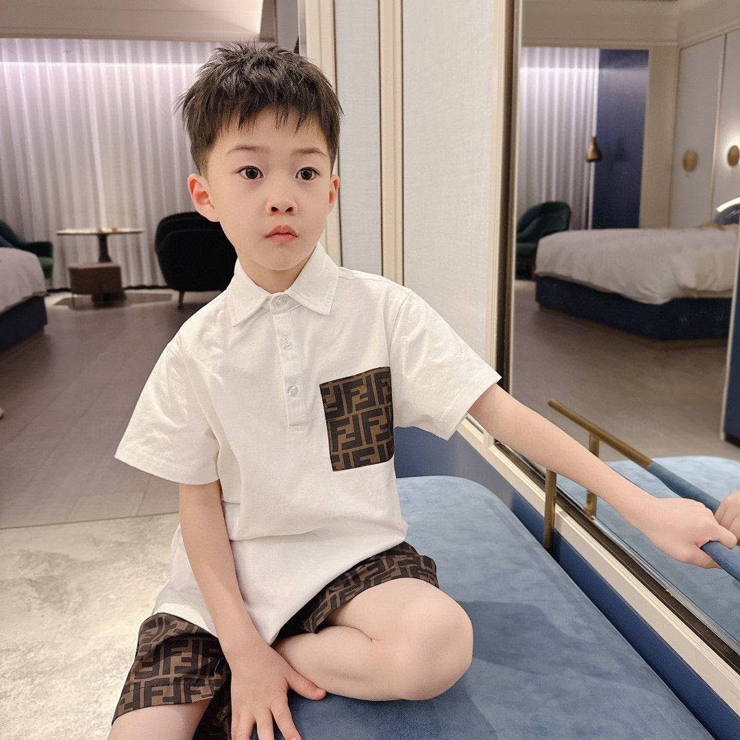 Fendi Polo/Short Pant Set