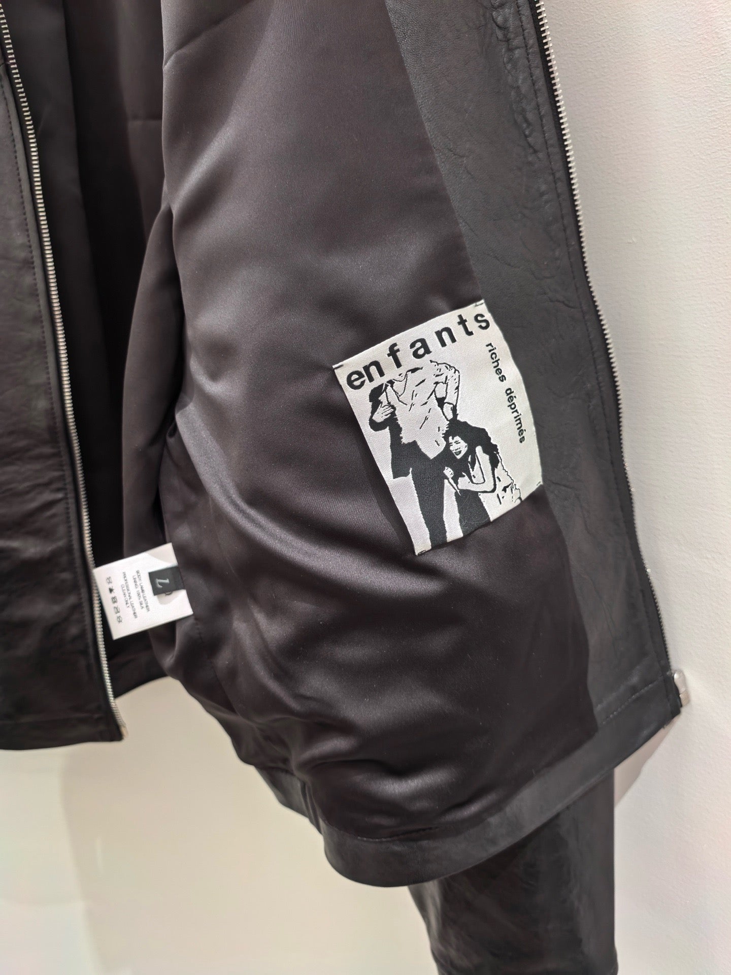 Enfants Riches Déprimés Leather Jacket