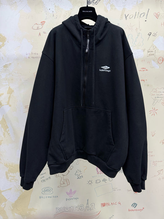 Balenciaga Half Zip Hoodie