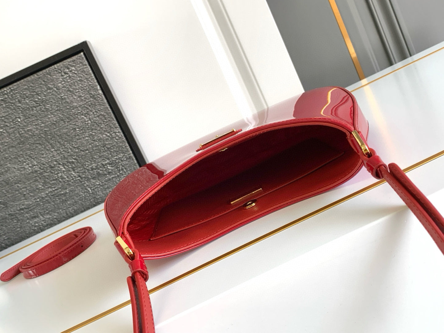 Prada Leather Shoulder Bag