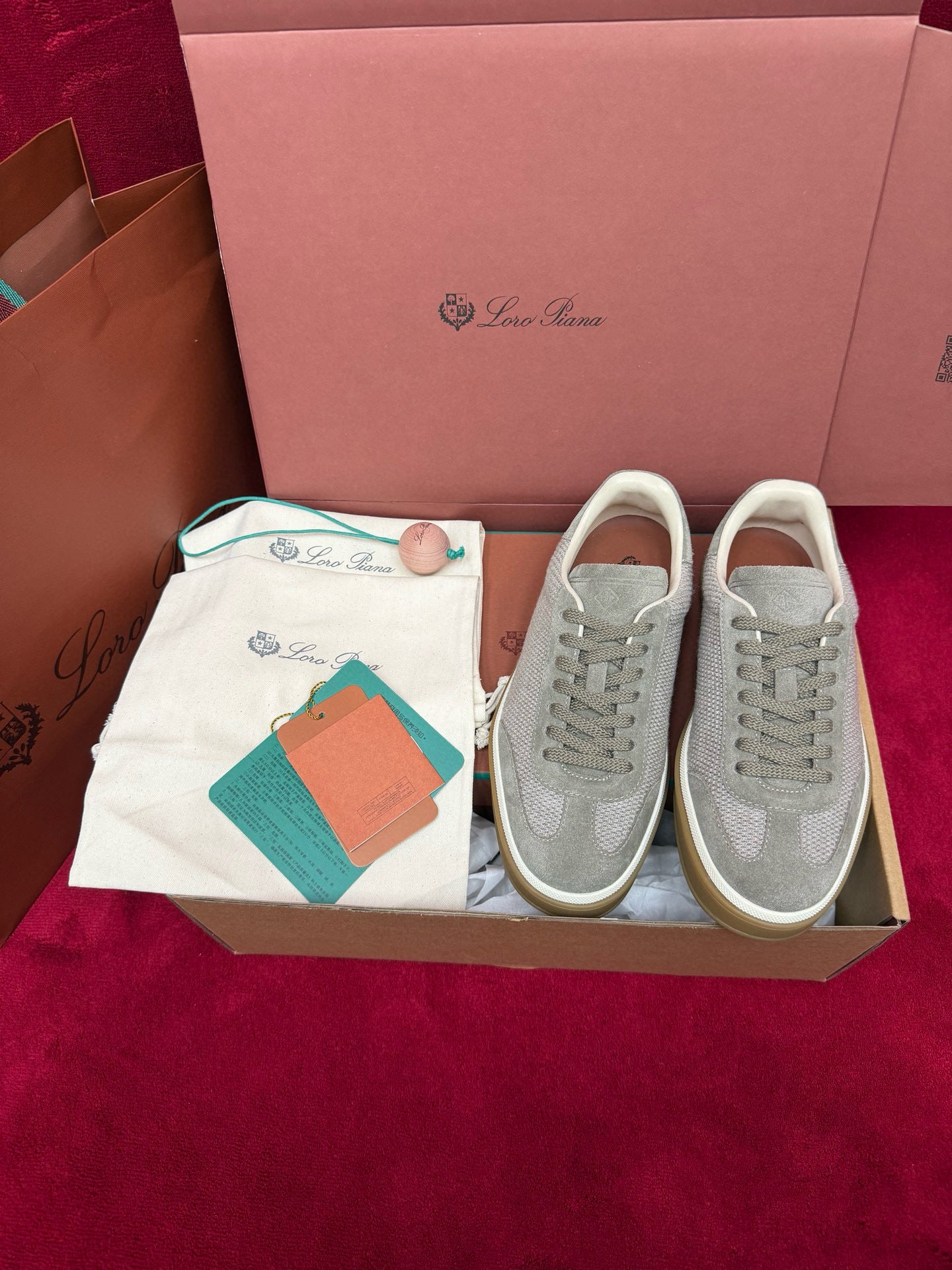 Loro Piana Tennis Walk Sneakers
